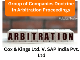 Cox & Kings Ltd. V. SAP India Pvt. Ltd